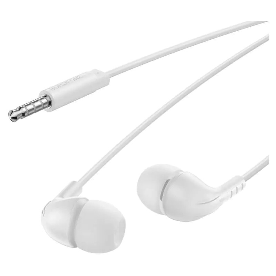 Slušalice sa mikrofonom 3.5mm BOROFONE BM83 Craft universal white - Image 2