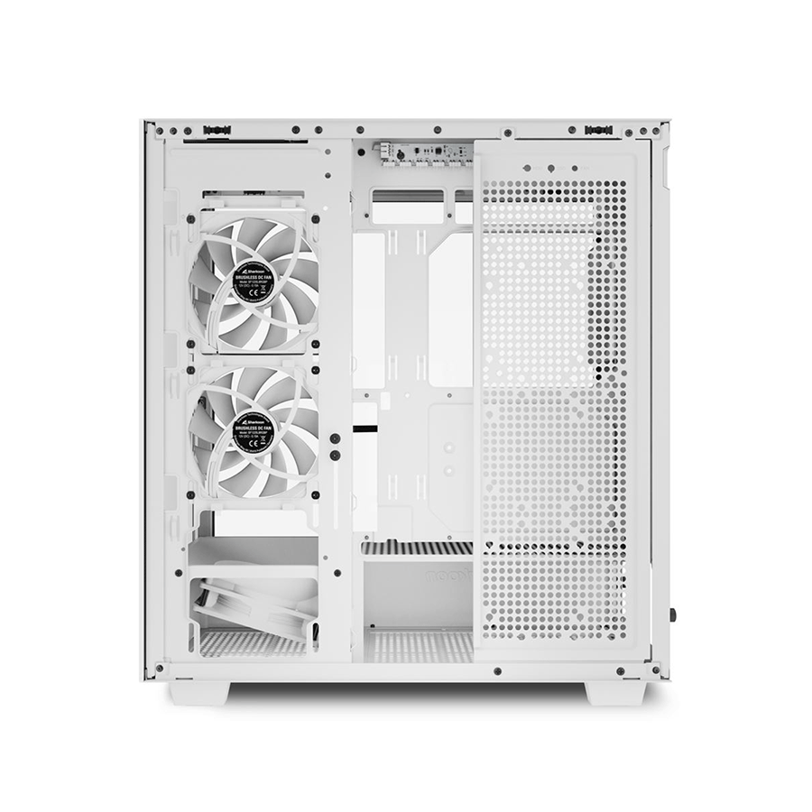 Kućište SHARKOON gaming, Rebel C60 RGB ATX white, ventilator 4x120mm - Image 10
