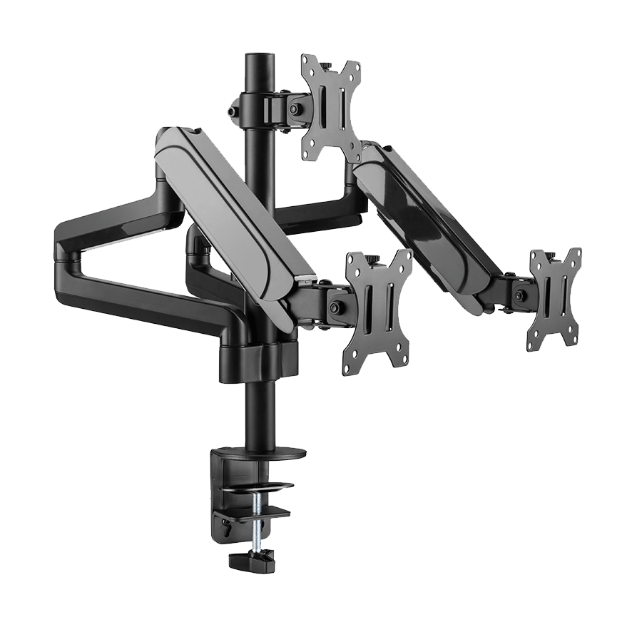 NOSAČ ZA TRI MONITORA GEMBIRD MA-DA3-01, montaža na stol, (full-motion), do 27”, up to 7 kg - Image 13