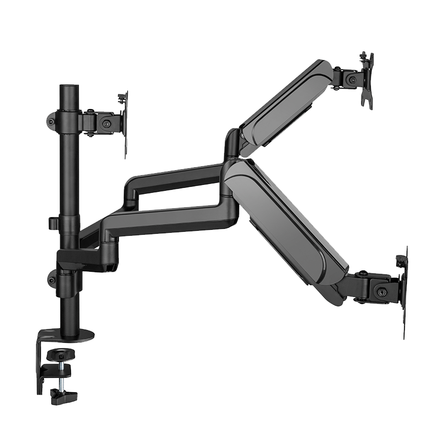 NOSAČ ZA TRI MONITORA GEMBIRD MA-DA3-01, montaža na stol, (full-motion), do 27”, up to 7 kg - Image 14