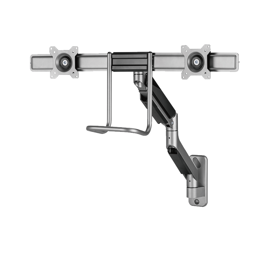 NOSAČ ZA DVA MONITORA GEMBIRD MA-WA2-02, montaža na zid, 17”-32”, up to 8 kg - Image 11
