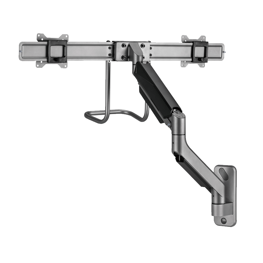 NOSAČ ZA DVA MONITORA GEMBIRD MA-WA2-02, montaža na zid, 17”-32”, up to 8 kg - Image 12