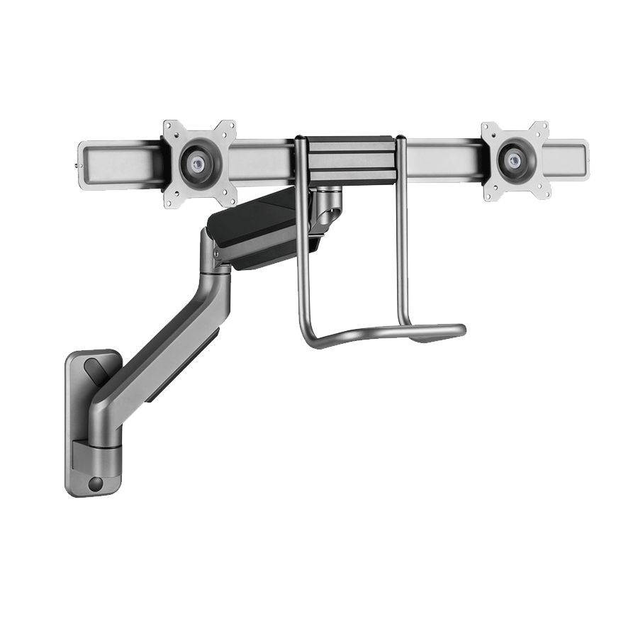 NOSAČ ZA DVA MONITORA GEMBIRD MA-WA2-02, montaža na zid, 17”-32”, up to 8 kg - Image 13