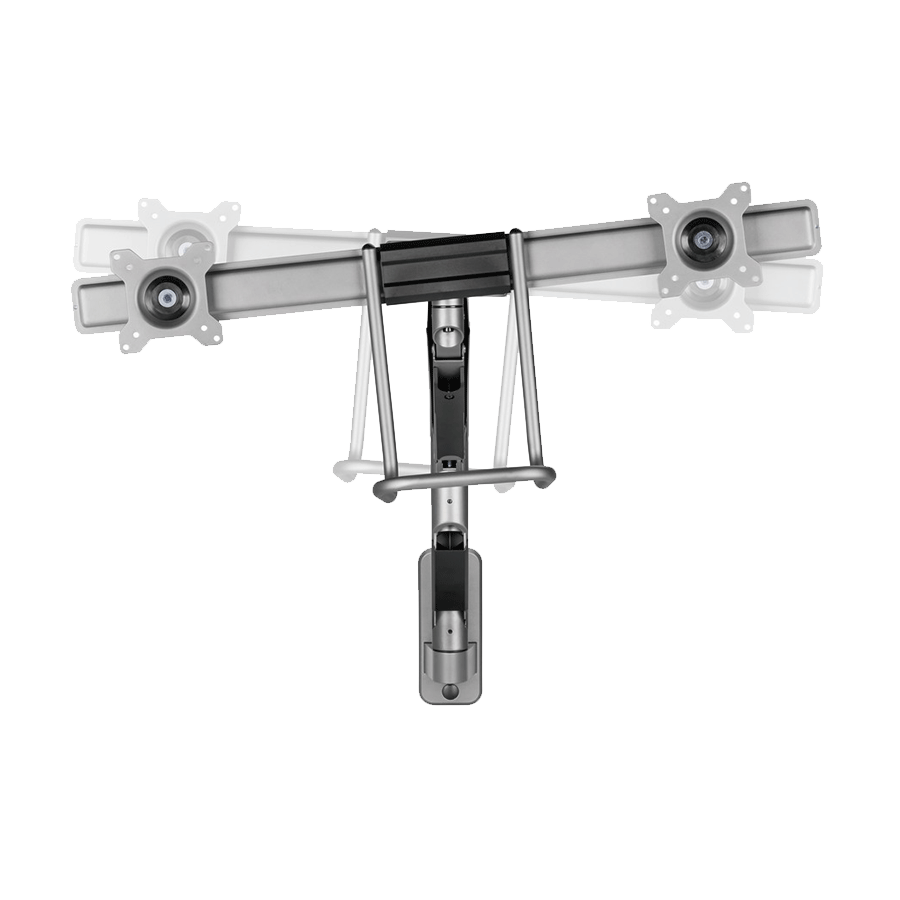 NOSAČ ZA DVA MONITORA GEMBIRD MA-WA2-02, montaža na zid, 17”-32”, up to 8 kg - Image 14