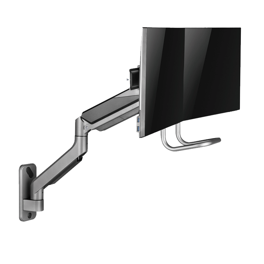 NOSAČ ZA DVA MONITORA GEMBIRD MA-WA2-02, montaža na zid, 17”-32”, up to 8 kg - Image 15