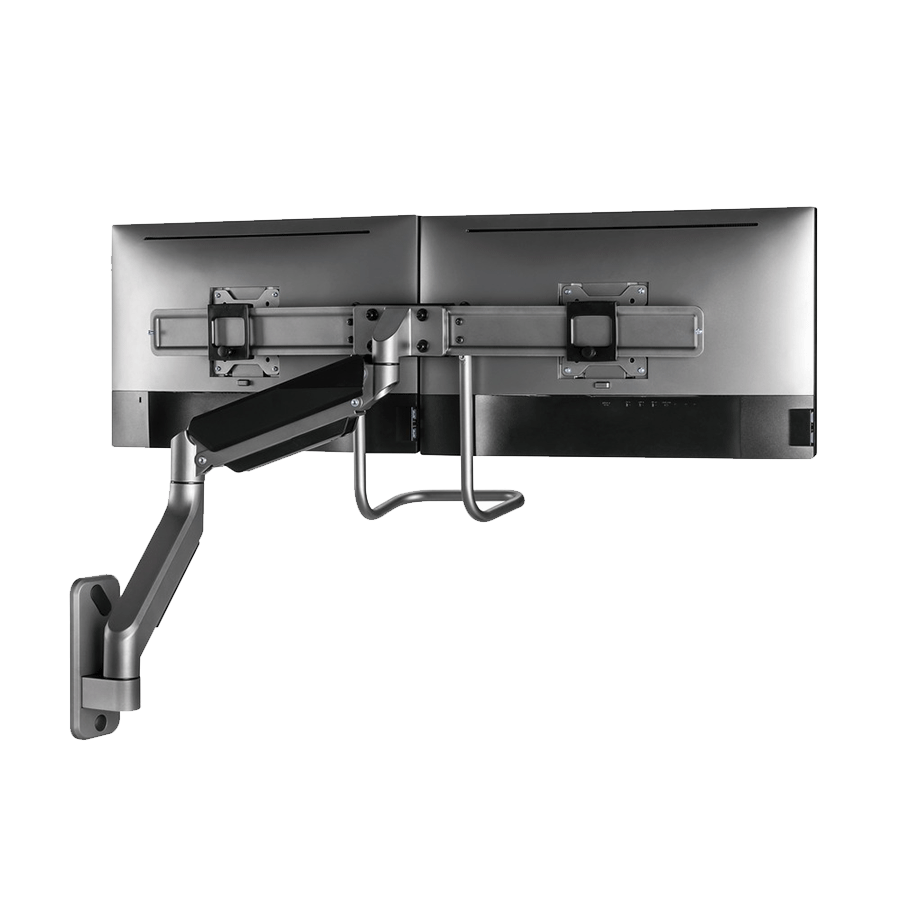 NOSAČ ZA DVA MONITORA GEMBIRD MA-WA2-02, montaža na zid, 17”-32”, up to 8 kg - Image 16
