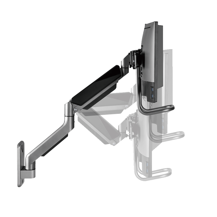 NOSAČ ZA DVA MONITORA GEMBIRD MA-WA2-02, montaža na zid, 17”-32”, up to 8 kg - Image 17