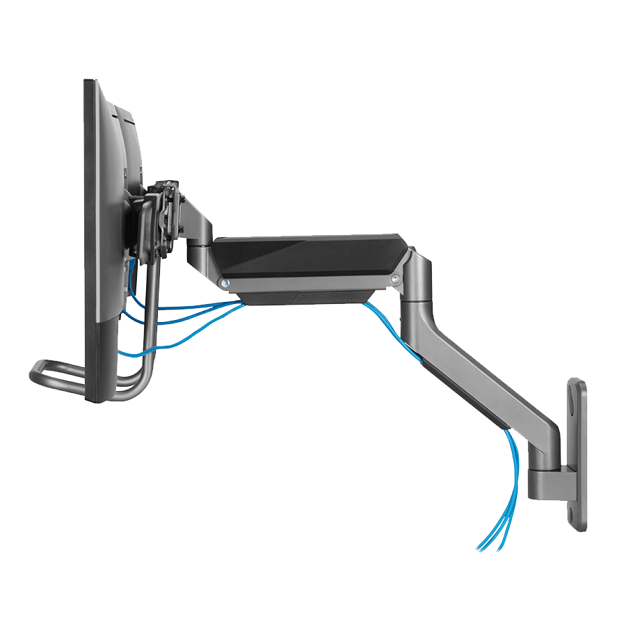 NOSAČ ZA TRI MONITORA GEMBIRD MA-WA3-01, montaža na zid, do 27”, up to 6 kg - Image 16