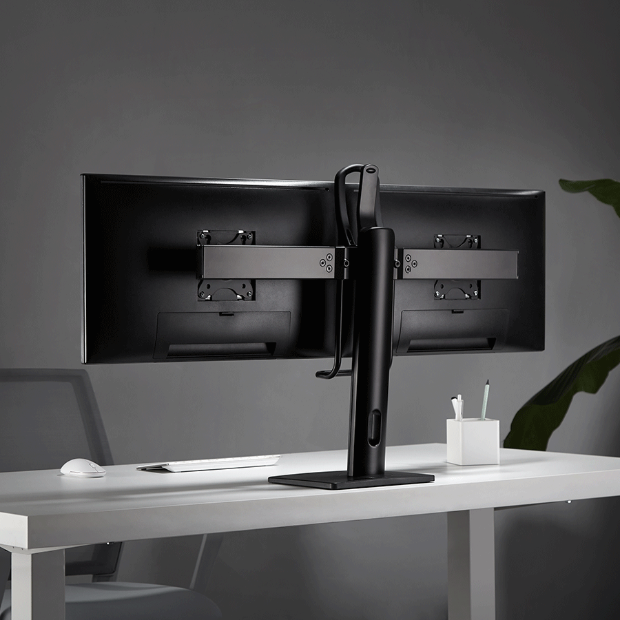 NOSAČ STALAK ZA DVA MONITORA GEMBIRD MS-D2-01, do 27”, up to 6 kg - Image 10