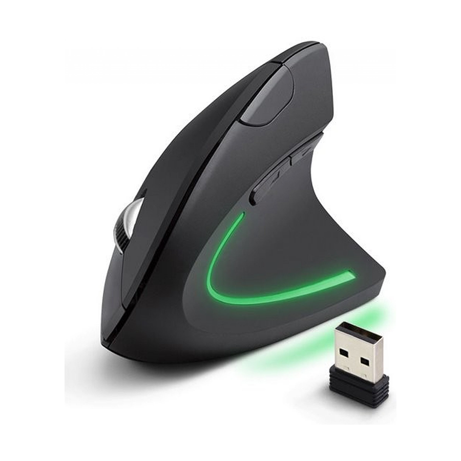 Miš ESPERANZA wireless 2.4ghz vertical optical mouse CORVUS, EM133