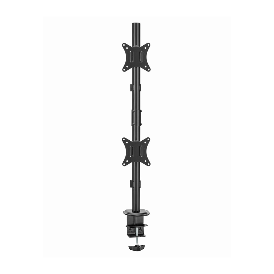 NOSAČ ZA DVA MONITORA VERTIKALNI GEMBIRD MA-D2-02, montaža na stol, (rotate, tilt, swivel), 17”-32”, up to 9 kg - Image 14