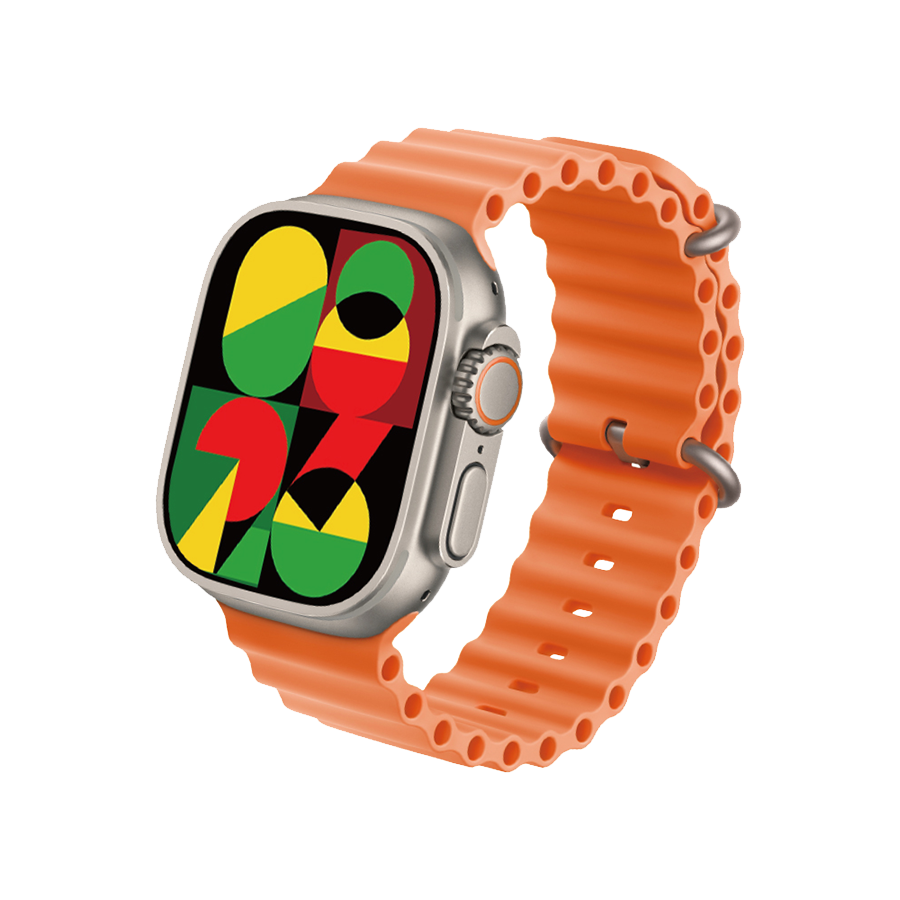 Pametni sat Modio MC92 Ultra 2 Orange dvije narukvice - Image 5
