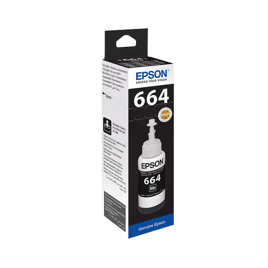 Tinta Epson T6641 Black 70ml C13T66414A - Image 2