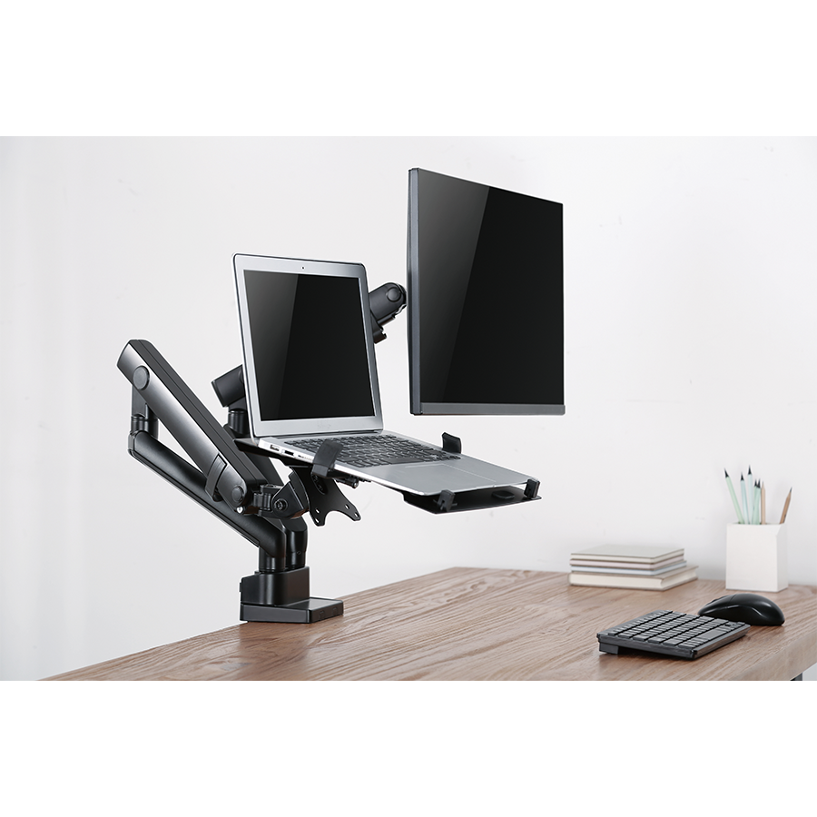 NOSAČ ZA MONITOR I LAPTOP GEMBIRD MA-DA3-02, montaža na stol, monitors up to 32" and notebooks up to 15,6" - Image 13