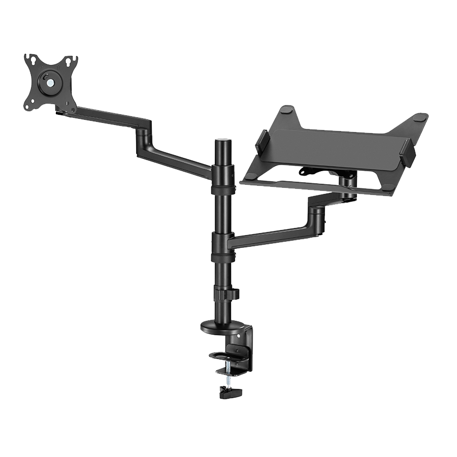 NOSAČ ZA MONITOR I LAPTOP GEMBIRD MA-DA-04, montaža na stol, monitors up to 32" and notebooks up to 17,3" - Image 10