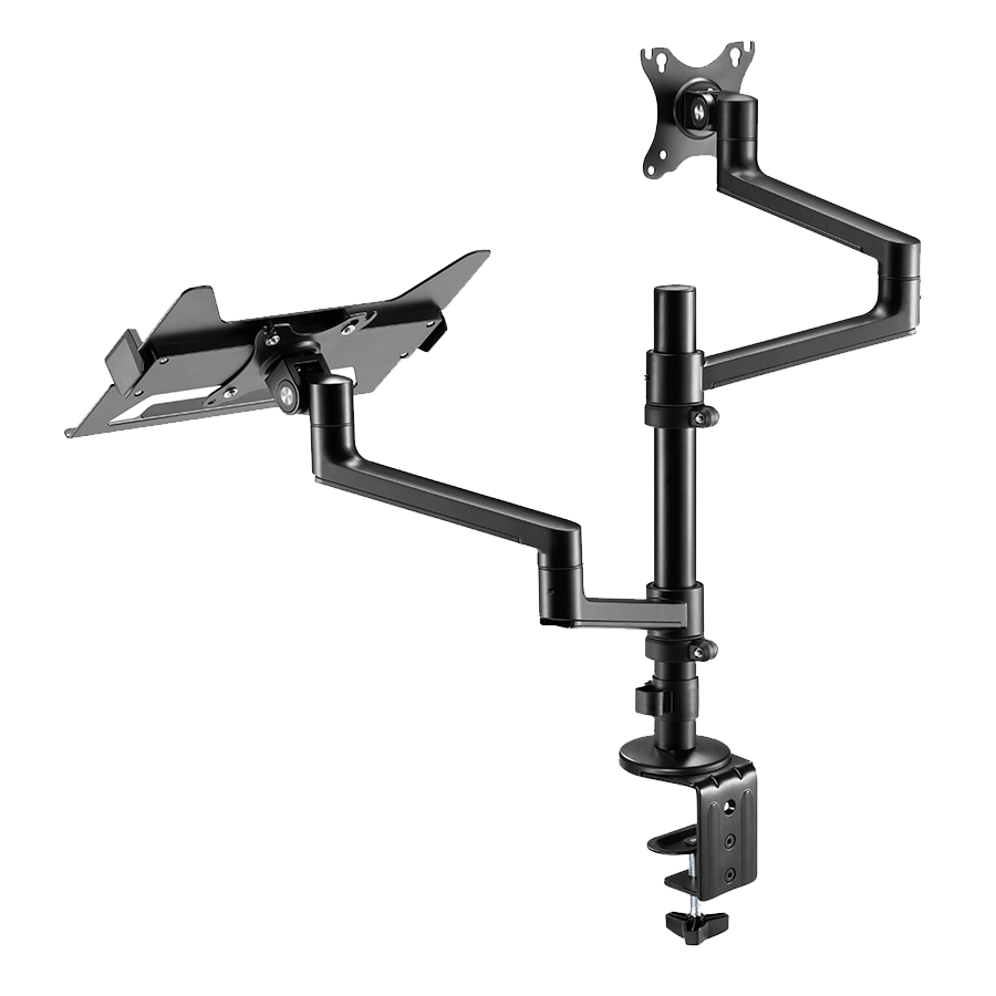 NOSAČ ZA MONITOR I LAPTOP GEMBIRD MA-DA-04, montaža na stol, monitors up to 32" and notebooks up to 17,3" - Image 12
