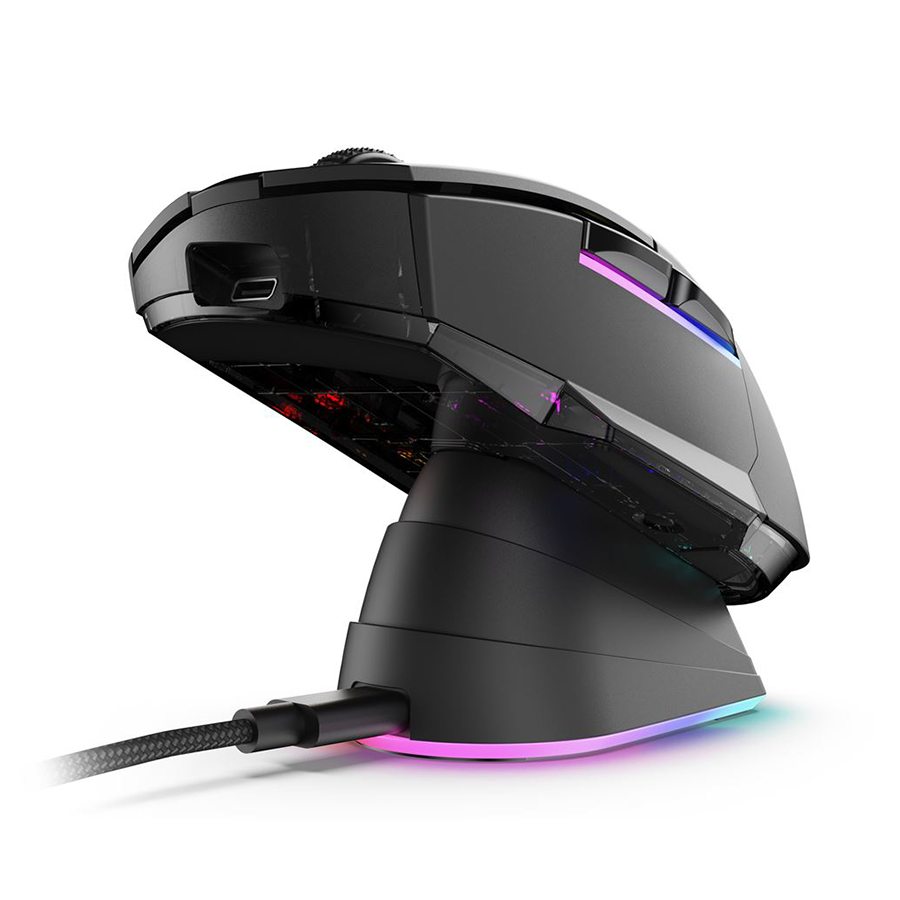 Miš SHARKOON gaming wireless/wired Skiller SGM50W Black - Image 8
