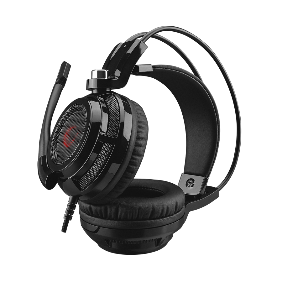Slušalice sa mikrofonom gaming RAMPAGE SN-RW1 VIPER Black 7.1 USB Gaming Headset with Microphone - Image 7