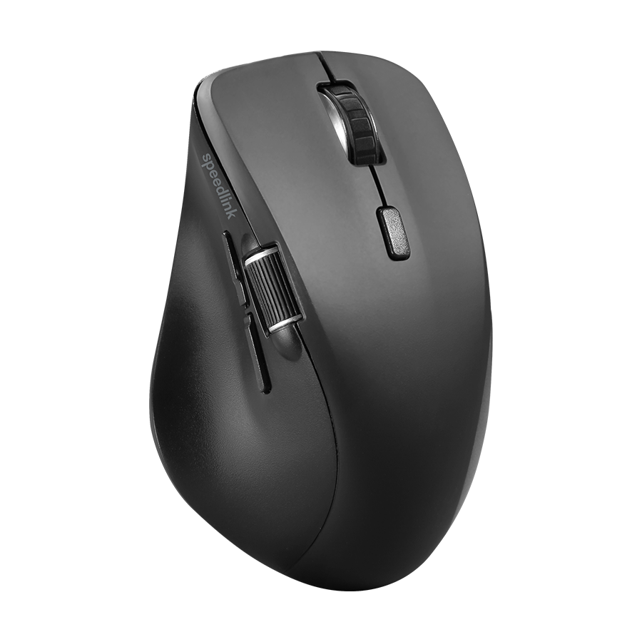 Miš SPEEDLINK LIBERA Rechargeable, wireless + bluetooth, Silent, rubber-black, SL-630021-RRBK - Image 7