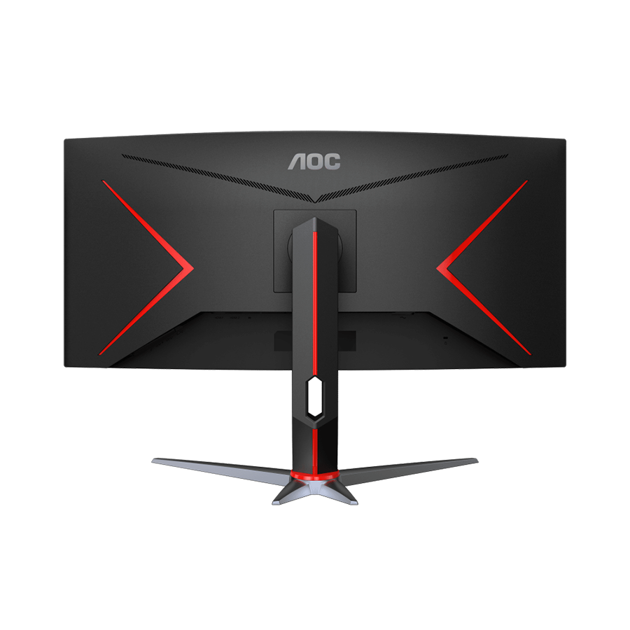 MONITOR AOC 34'' Gaming CU34G2XP 34” Curved VA, 21:9, 3440x1440, 180Hz, 1ms, 430 cd/m2, 4000:1, HDMI, DP, PbP, PiP, Ergonomic, Black-Red, VESA 3y - Image 15