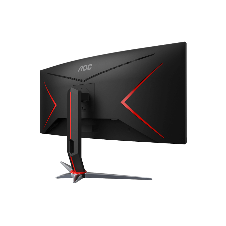 MONITOR AOC 34'' Gaming CU34G2XP 34” Curved VA, 21:9, 3440x1440, 180Hz, 1ms, 430 cd/m2, 4000:1, HDMI, DP, PbP, PiP, Ergonomic, Black-Red, VESA 3y - Image 17