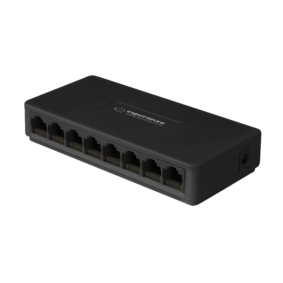 SWITCH 8 portni ESPERANZA ETHERNET SWITCH 10/100 DRACO, ENS102 - Image 2