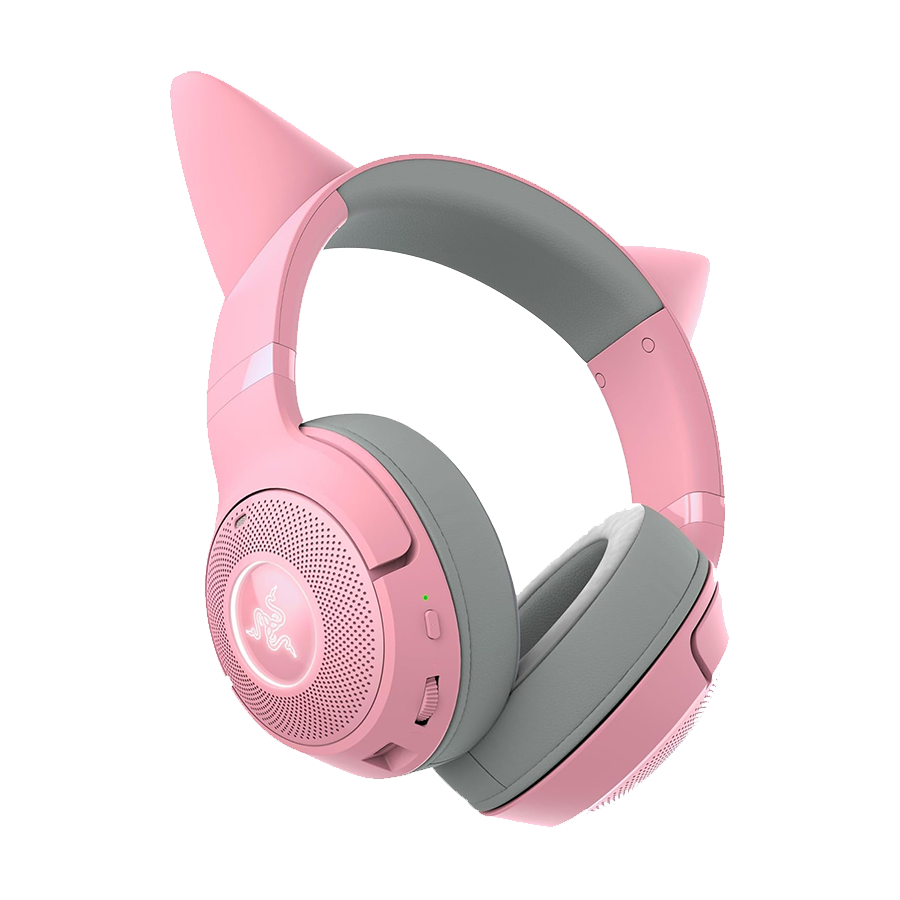 Slušalice Razer Kraken Kitty V2 BT - Quartz Edition - Wireless Bluetooth RGB Headset with Kitty Ears - FRML Packaging, RZ04-04860100-R3M1 - Image 7