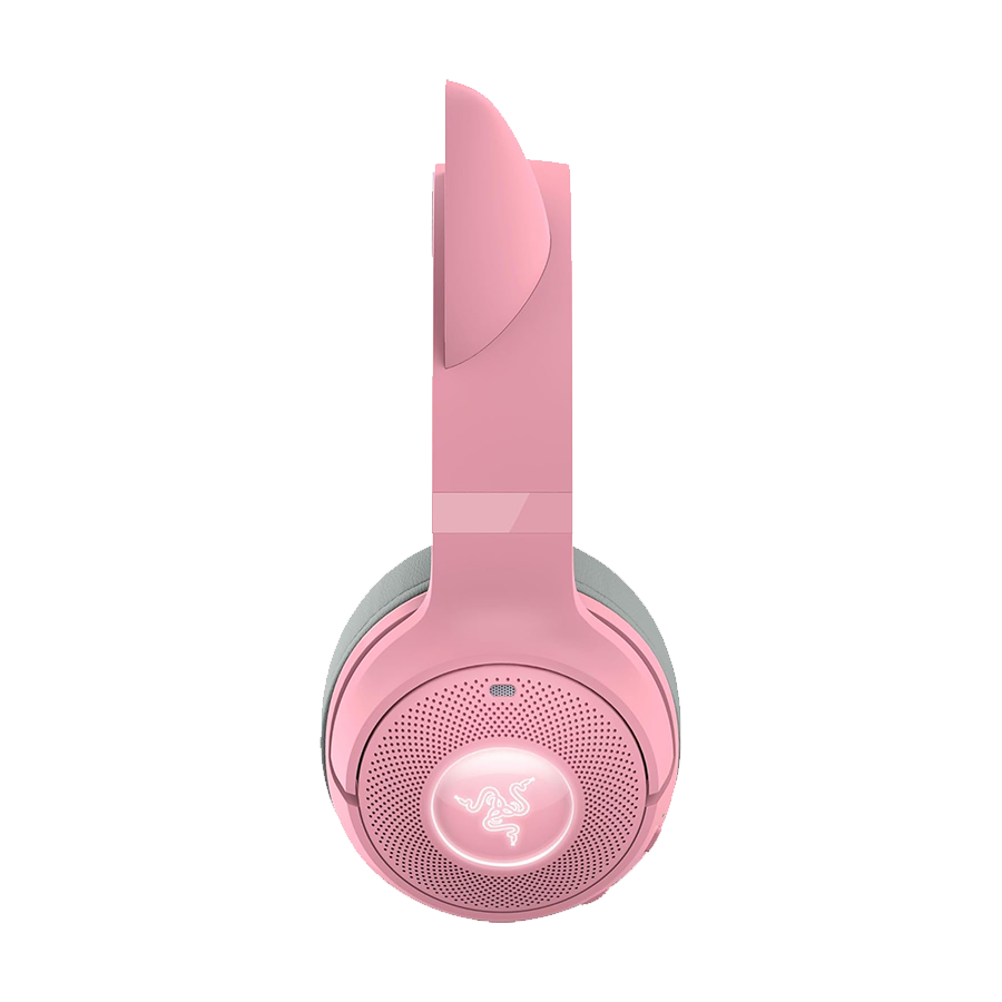 Slušalice Razer Kraken Kitty V2 BT - Quartz Edition - Wireless Bluetooth RGB Headset with Kitty Ears - FRML Packaging, RZ04-04860100-R3M1 - Image 8