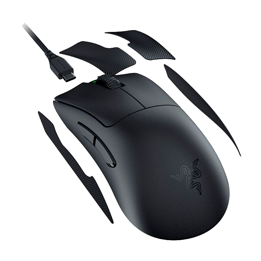 Miš Razer DeathAdder V3 Pro - Ergonomic Wireless Gaming Mouse - EU Packaging, RZ01-04630100-R3G1 - Image 5