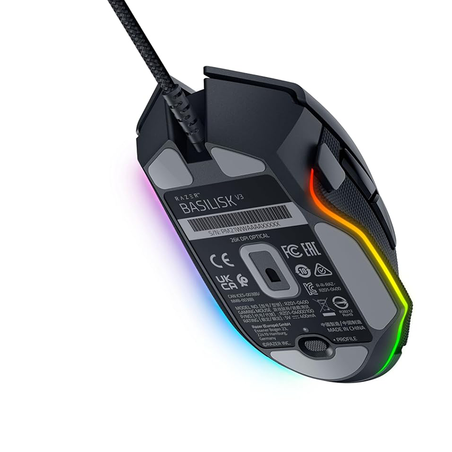 Miš Razer™ Basilisk V3 - Ergonomic Wired Gaming, Mouse - FRML Packaging, RZ01-04000100-R3M1 - Image 10