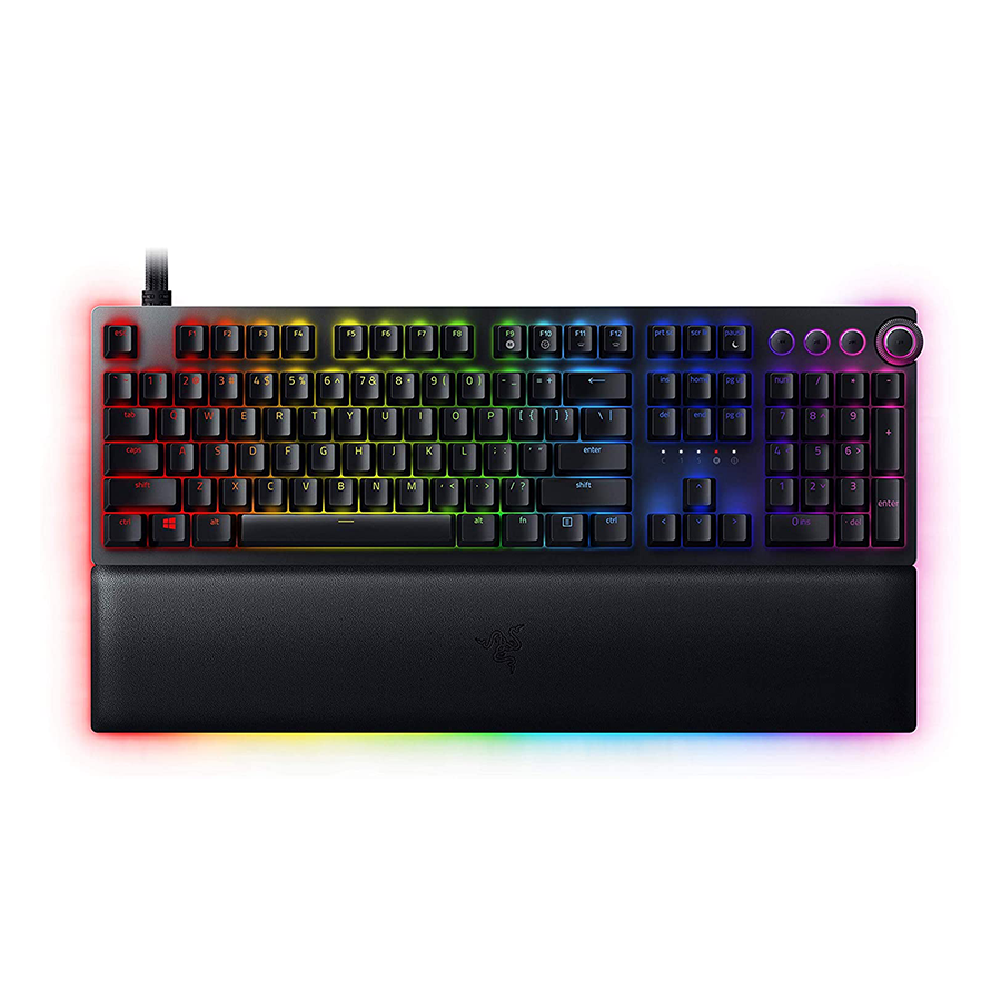 Tastatura Razer™ Huntsman V2 - Optical Gaming Keyboard (Clicky Purple Switch) - US Layout - FRML Packaging, RZ03-03930300-R3M1 - Image 2
