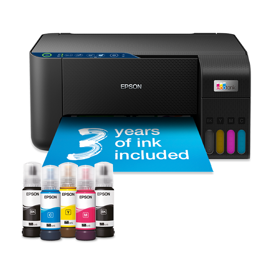 Printer Epson MFP EcoTank ITS L3271 print/scan/copy 33str/min BW. 15str/min color. rezolucija printanja 5.760 x 1.440 dpi. USB+WiFi, Wi-Fi Direct - Image 2