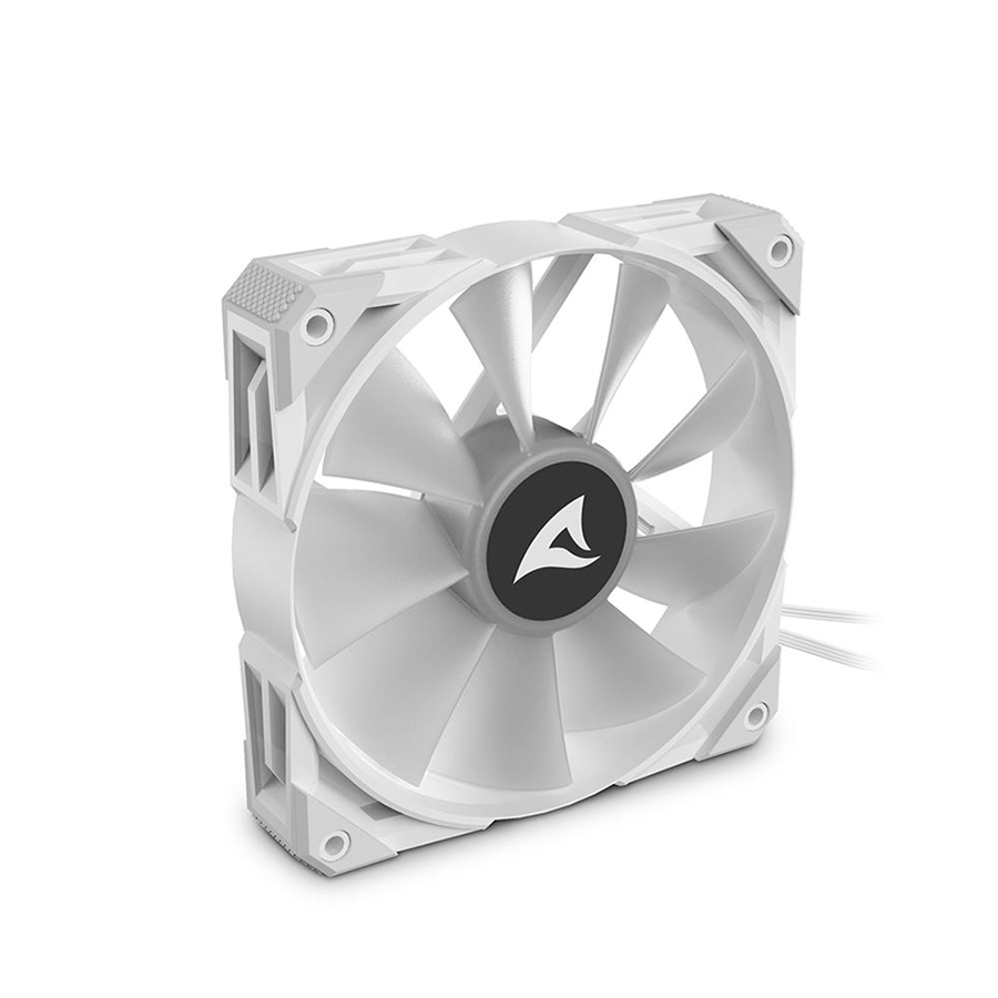 Ventilator Sharkoon Rebel F50 PWM ARGB White, 120mm - Image 5