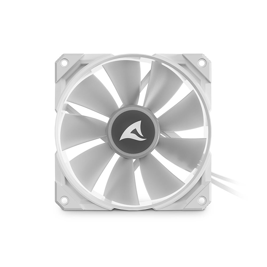 Ventilator Sharkoon Rebel F50 PWM ARGB White, 120mm - Image 6
