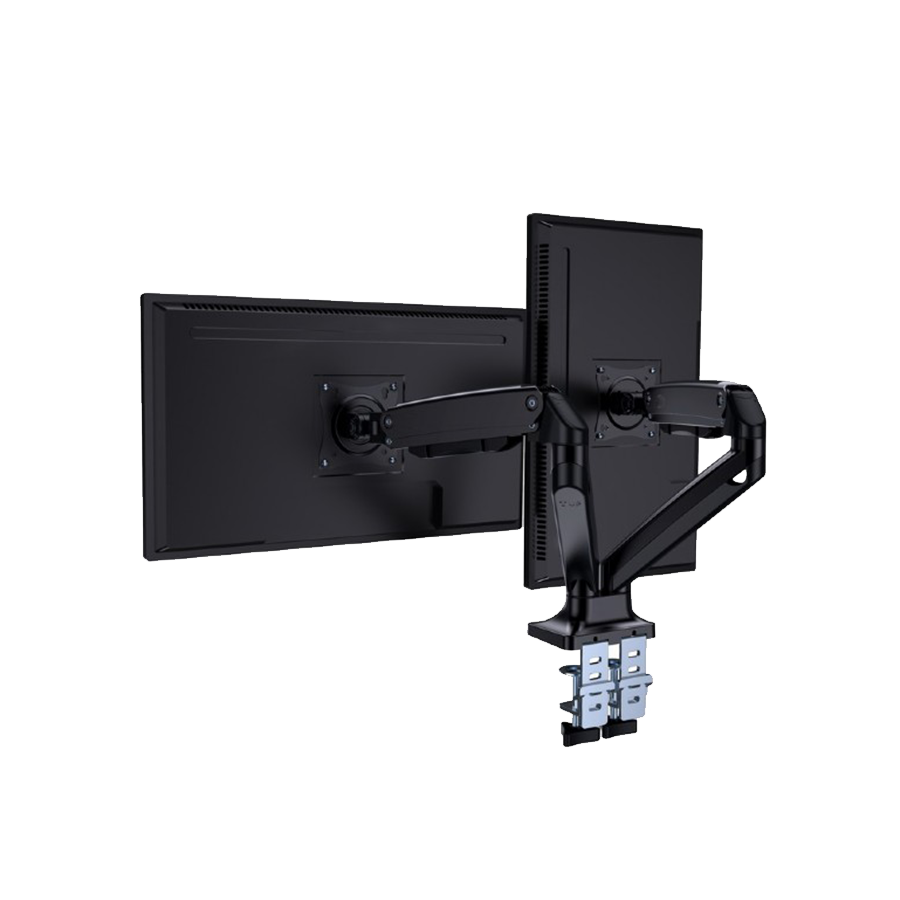 NOSAČ ZA DVA MONITORA GEMBIRD MA-DA2-03, montaža na stol, Full-motion, 17”-35”, up to 10 kg - Image 8