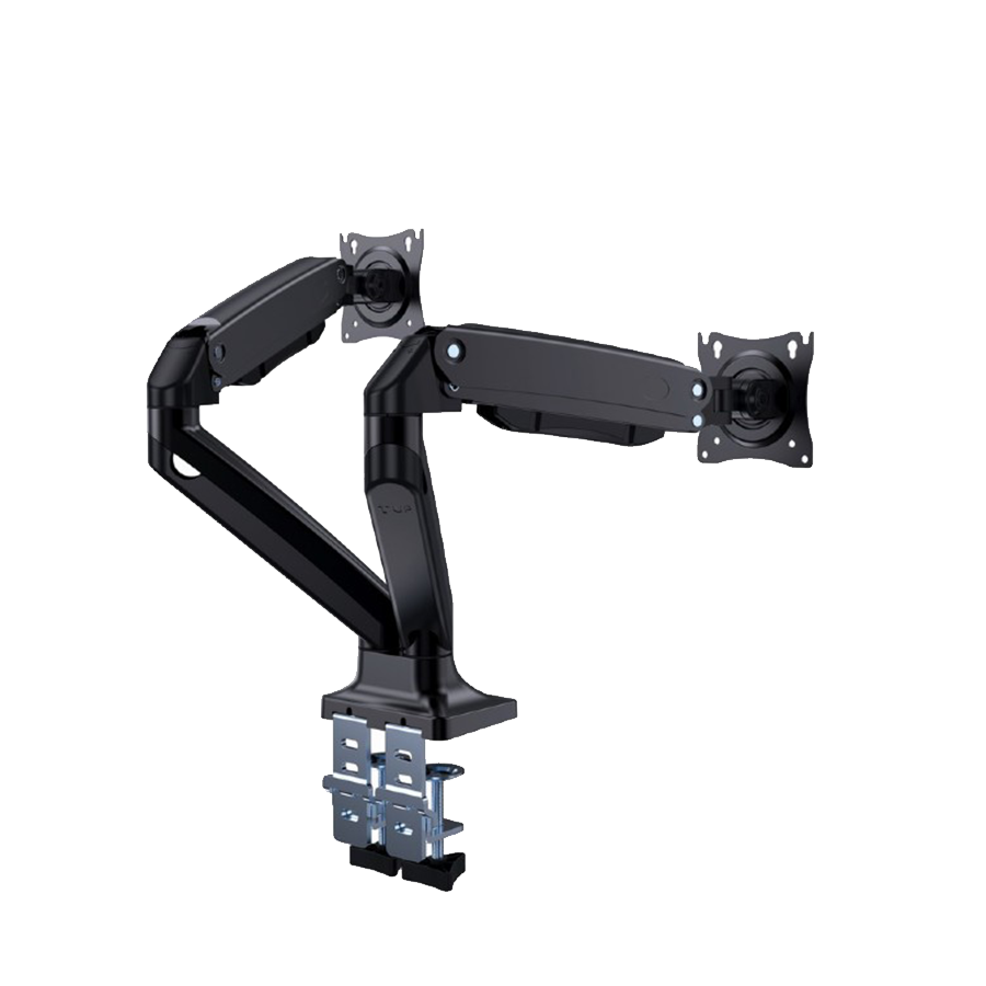 NOSAČ ZA DVA MONITORA GEMBIRD MA-DA2-03, montaža na stol, Full-motion, 17”-35”, up to 10 kg - Image 9