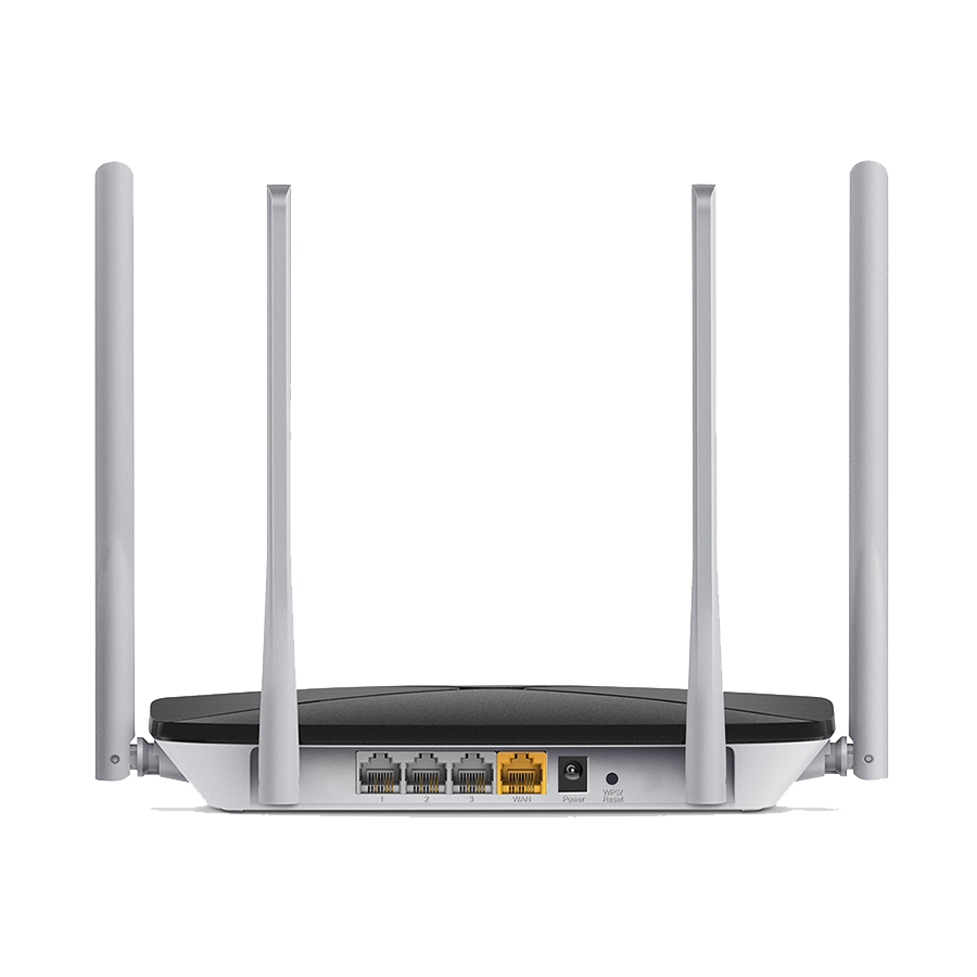 MERCUSYS AC12 AC1200 Dual Band Wireless Router 802.11ac, 4xLAN, 1WAN, 4x5dBi omni directional - Image 5