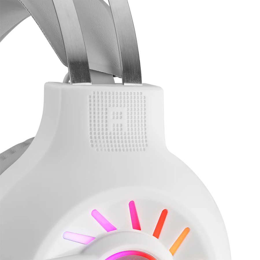 Slušalice sa mikrofonom gaming RAMPAGE RM-K44 ZENGIBAR White 7.1 Surround RGB Light Effect, 36094 - Image 12