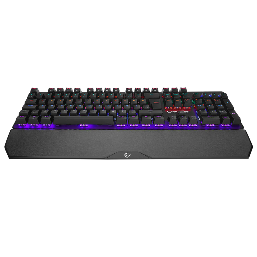 Tastatura gaming RAMPAGE KB-R86 UMBRA Black USB Rainbow Illuminated Red Switch US Layout Mechanical, 40385 - Image 10