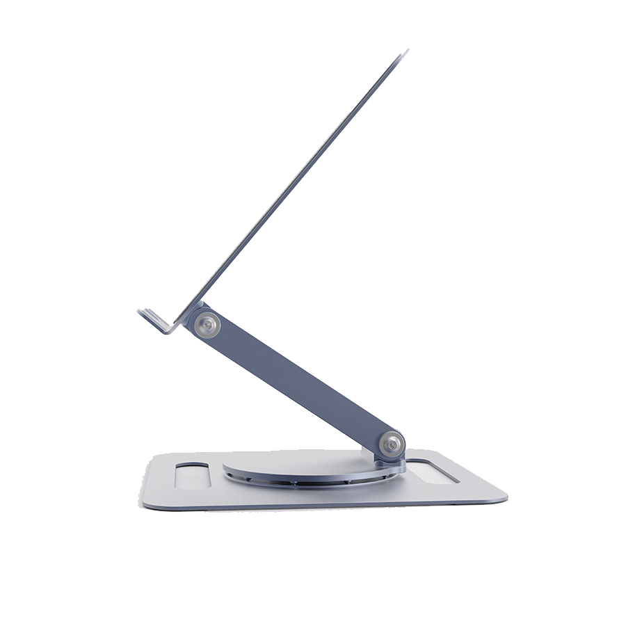 Postolje za notebook riser stand preklopivi rotirajuci, silver GEMBIRD, NBS-DR1-01 - Image 8