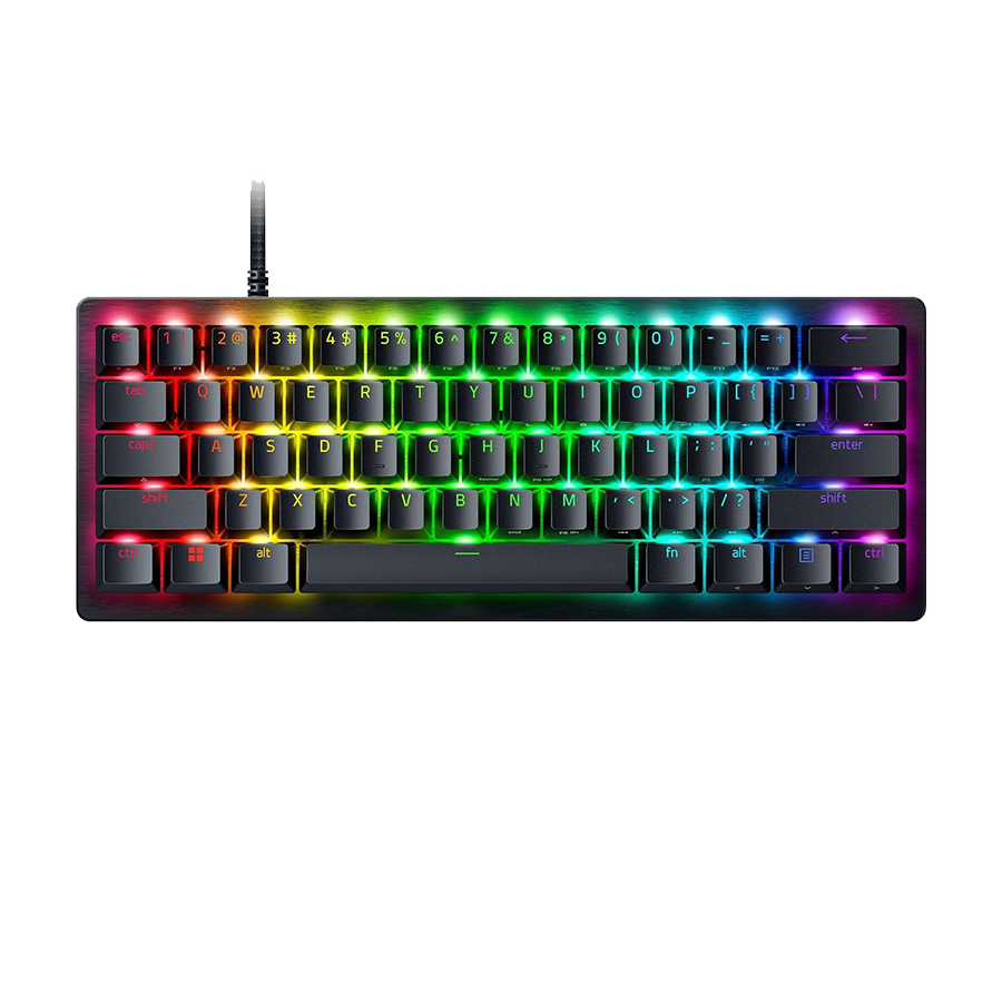 Tastatura Razer Huntsman V3 Pro Mini - 60% Analog Optical Esports Keyboard - US Layout - FRML RZ03-04990100-R3M1 - Image 2