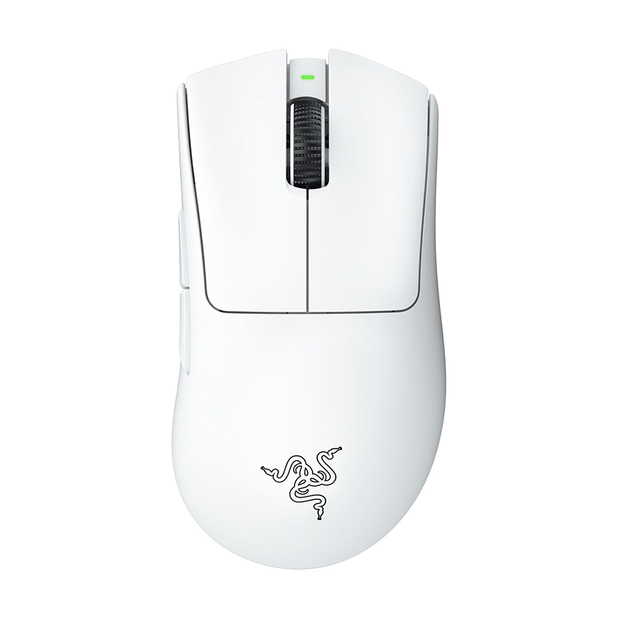 Miš Razer DeathAdder V3 Pro - Ergonomic Wireless Gaming Mouse - White Edition - EU Packaging RZ01-04630200-R3G1 - Image 2