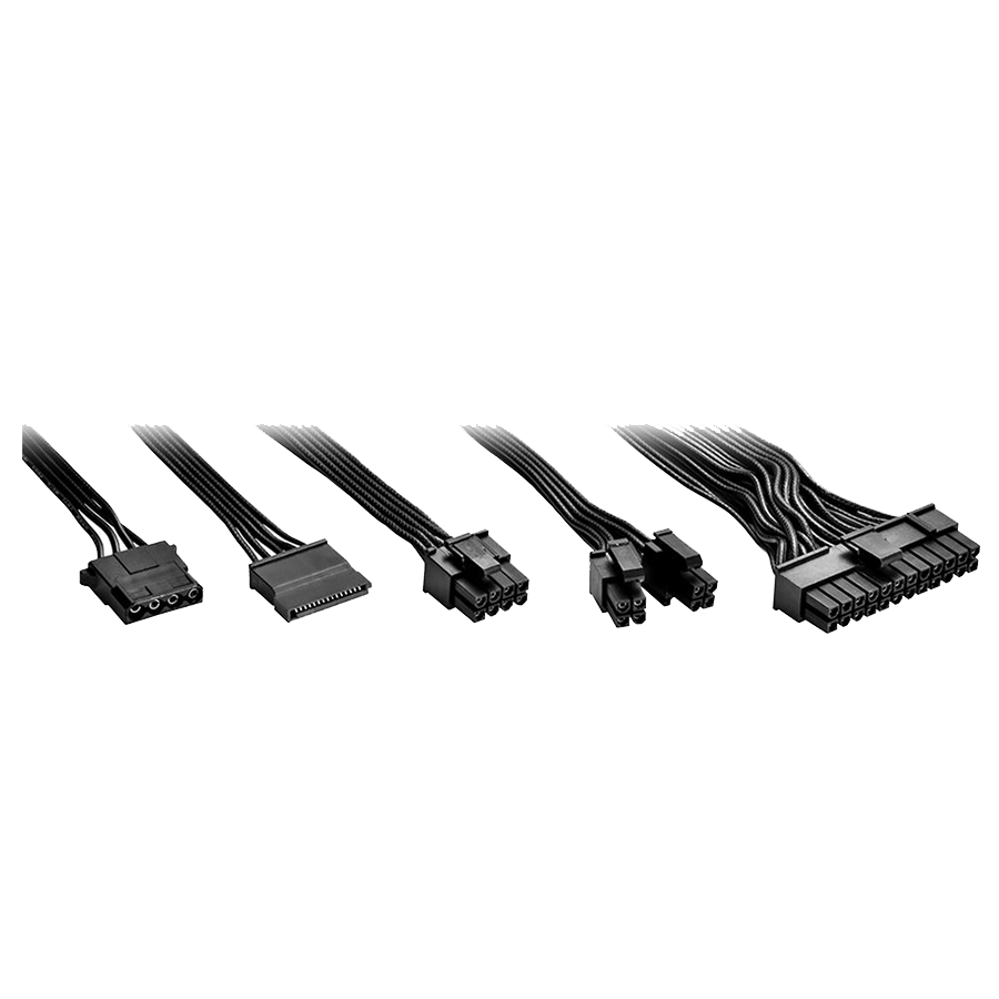 Napojna jedinica SHARKOON gaming Rebel P10 750W ATX 3.1, Flat fixed Cables, Cybernetics Bronze - Image 8