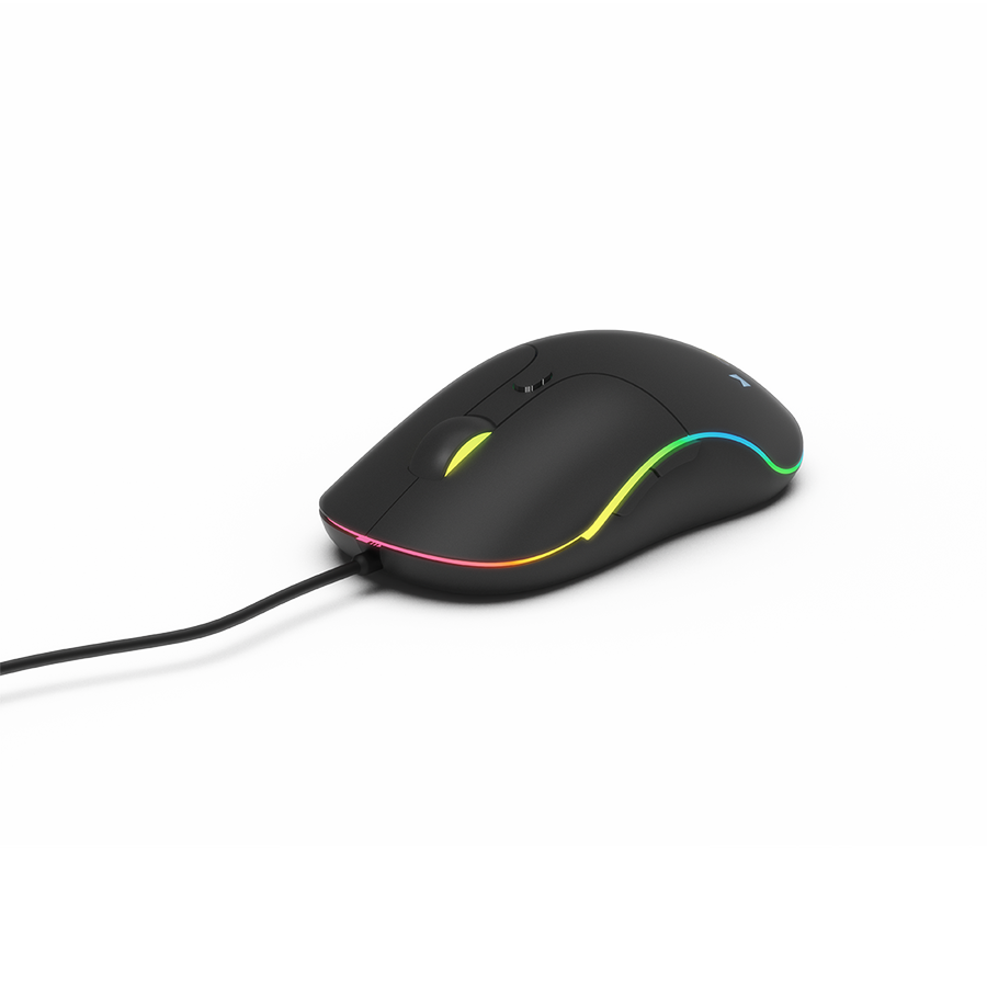 Miš GEMBIRD MUS-UL-02, USB, large size illuminated, black, 2400 dpi - Image 7