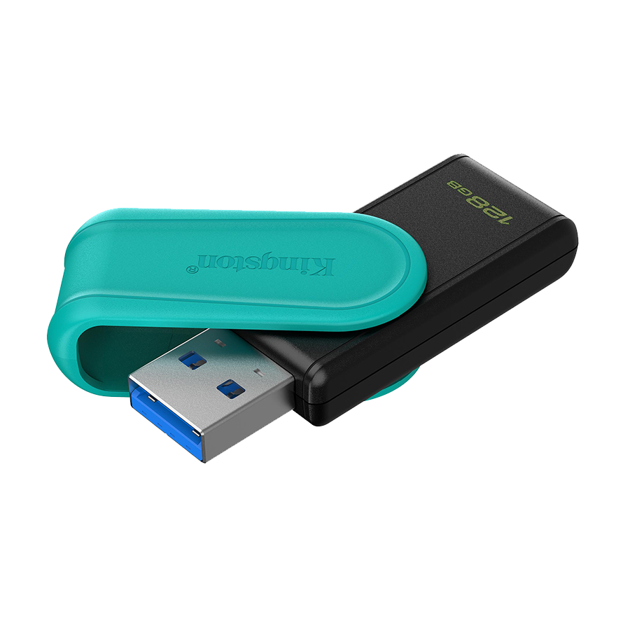 USB Memory stick Kingston 128GB, USB3.2, DTXS/128GB DataTraveler Exodia S Turquoise - Image 3