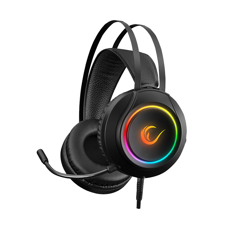 Slušalice sa mikrofonom gaming RAMPAGE RM-K45 ORBIT-S Black RGB Led 7.1 Gaming Headset with Microphone, 35150 - Image 8