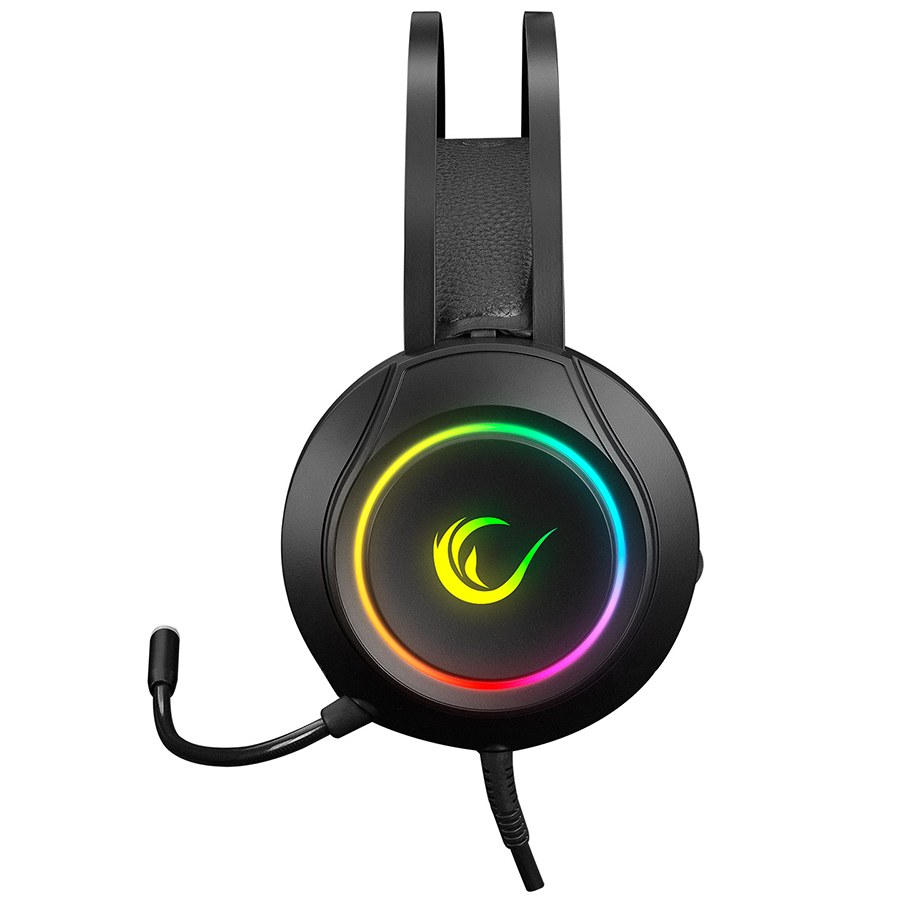 Slušalice sa mikrofonom gaming RAMPAGE RM-K45 ORBIT-S Black RGB Led 7.1 Gaming Headset with Microphone, 35150 - Image 10