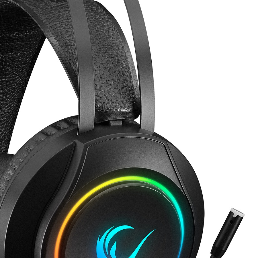 Slušalice sa mikrofonom gaming RAMPAGE RM-K45 ORBIT-S Black RGB Led 7.1 Gaming Headset with Microphone, 35150 - Image 12