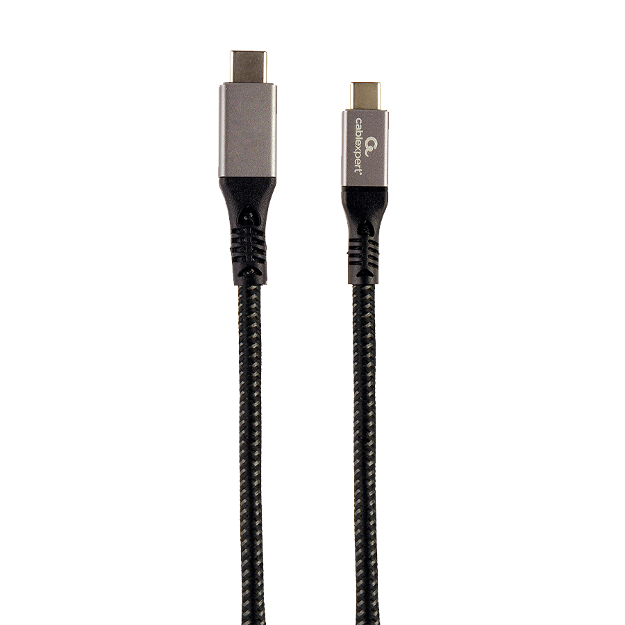 USB Premium 3.2 Gen. 2x2 Type-C charging & data cable, GEMBIRD, 20 Gbps, 100 W, 1.5 m, CCBP-USB3-CMCM100-1.5M - Image 3