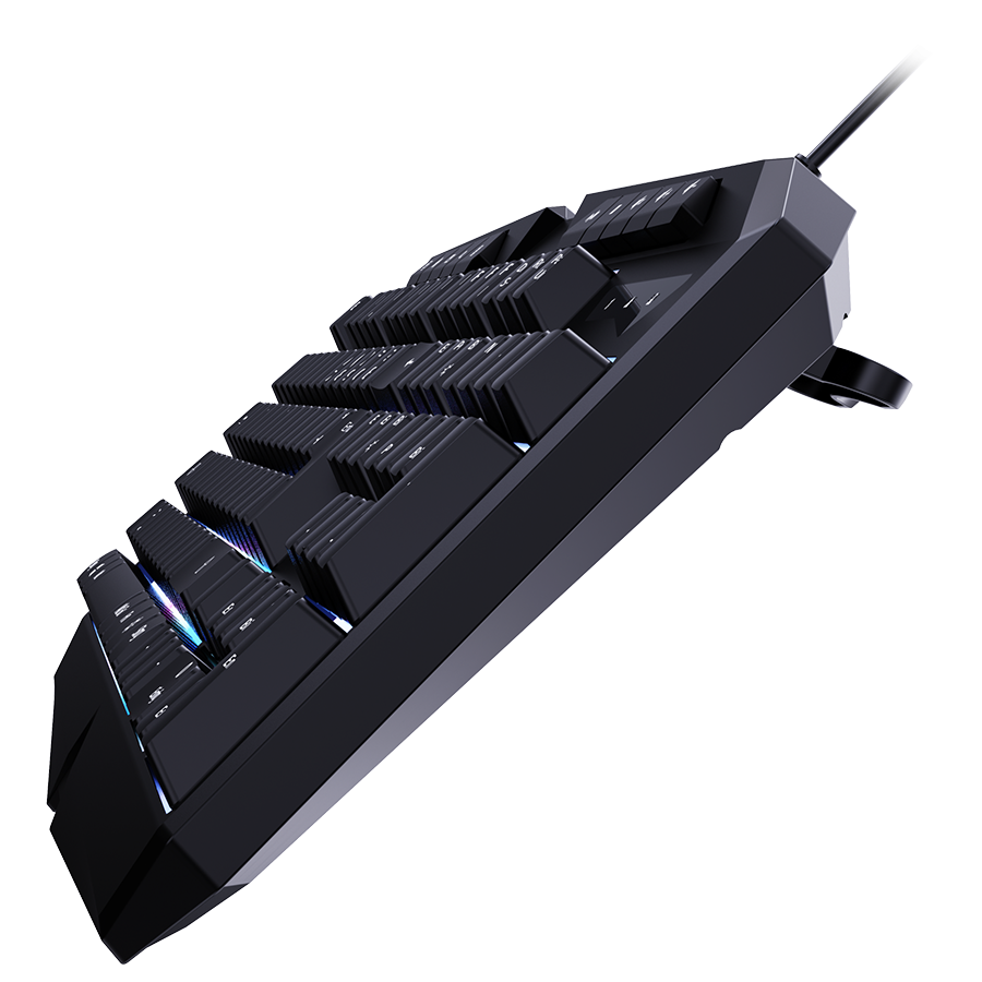 Tastatura SPEEDLINK LUDICIUM RGB Rainbow Gaming Keyboard, black - US Layout, SL-670004-BK-US - Image 8